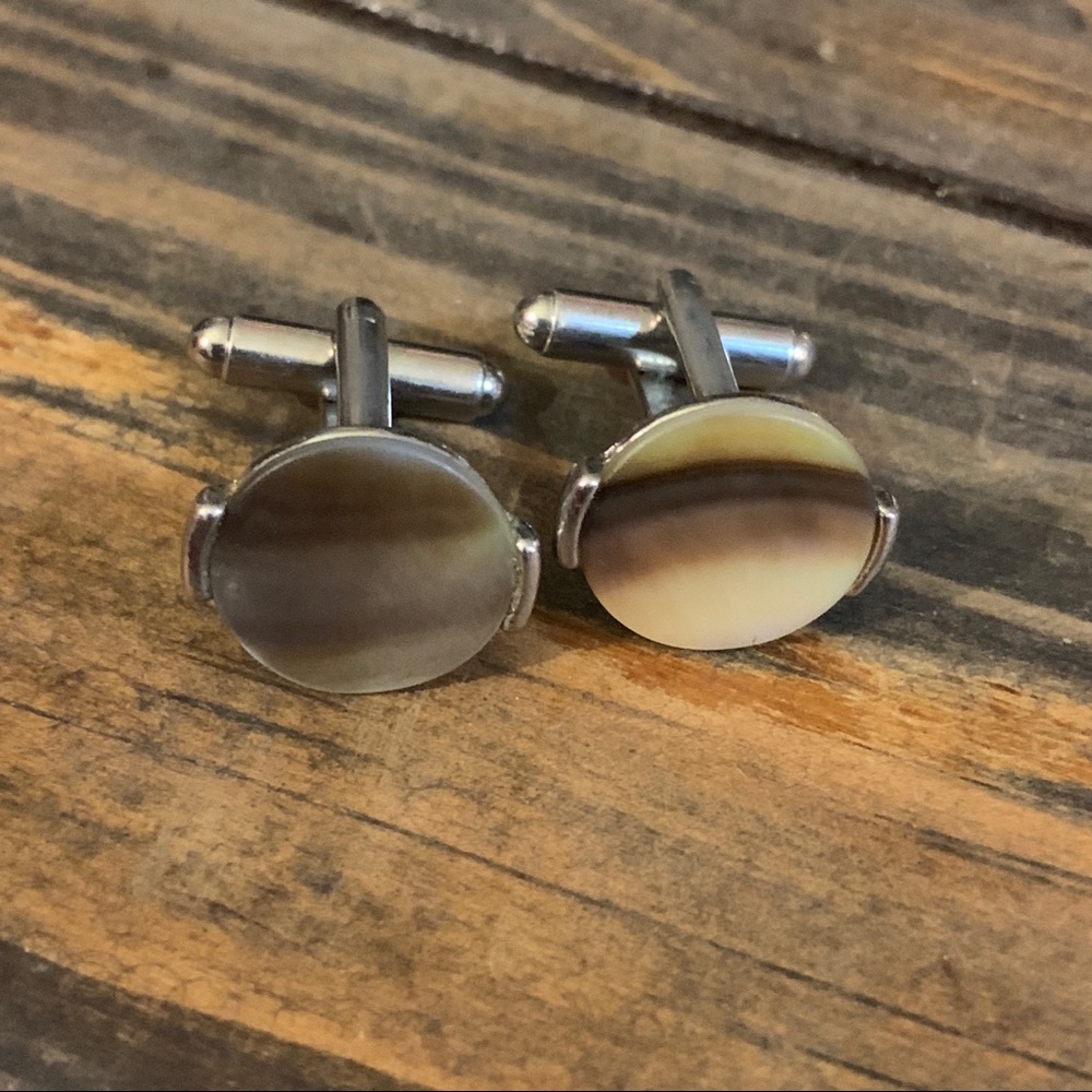 Vintage Mother of Pearl Cufflinks